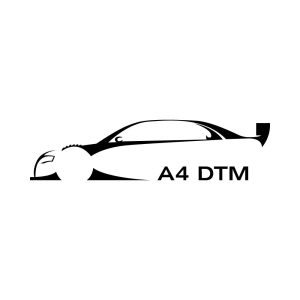 Audi A4 DTM Logo Vector