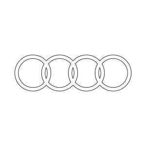 Audi Outline Logo Vector