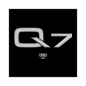 Audi Q7 Black Logo Vector