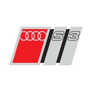 Audi S3 Badge Logo Vector