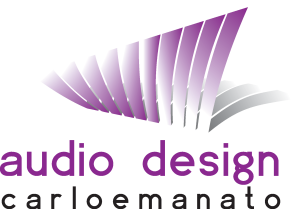 Audio Design Logo Vector