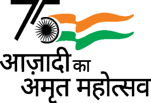 Azadi Ka Amrit Mahotsav Hindi Logo Vector