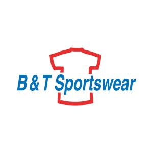 B & T Sportswear Logo Vector