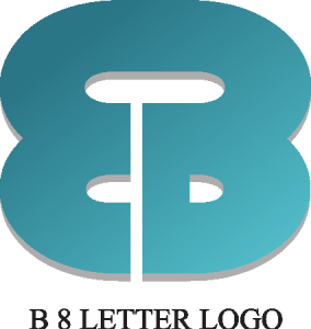 B8 Letter Logo Vector