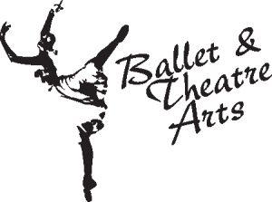 Ballet & Theatre Arts Logo Vector