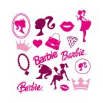 Barbie Baby Logo Vector