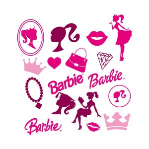 Barbie Baby Logo Vector