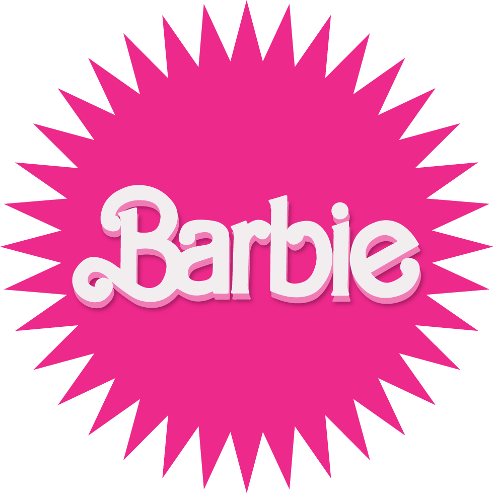 Barbie Logo Striped Towel | Target Australia