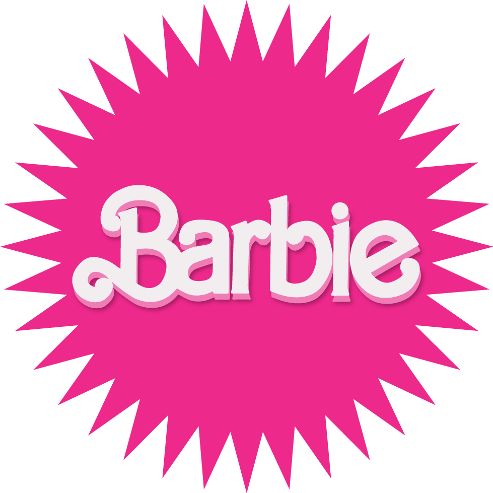 Barbie Logo Striped Towel | Target Australia