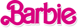 Barbie Movie Text Logo Vector