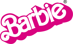 Barbie Text Logo Vector