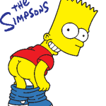 Bart Simpson Eat My Shorts Logo Vector