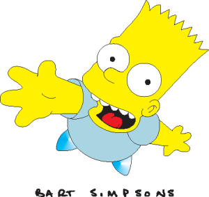 Bart Simpsons Logo Vector