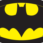 Batman  Black and Yellow Logo Vector