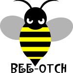 Bee Otch Logo Vector