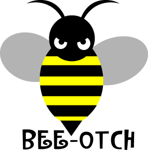 Bee Otch Logo Vector