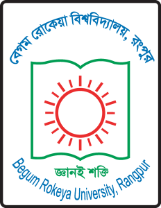 Begum Rokeya University Logo Vector