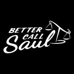 Better Call Saul White Logo Vector