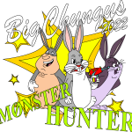 Big chungus children’s Tshirt design Logo Vector