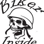 Biker Inside Logo Vector