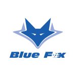 Blue Fox Logo Vector