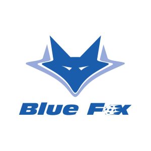 Blue Fox Logo Vector