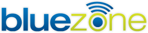 Bluezone Digital Proximity Marketing Logo Vector