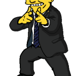 Bolsonaro simpsons Logo Vector