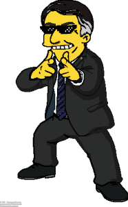 Bolsonaro simpsons Logo Vector