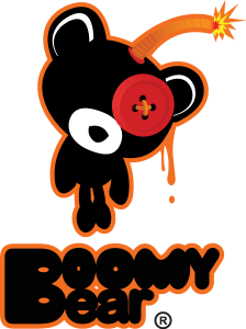 Boomy Bear Logo Vector