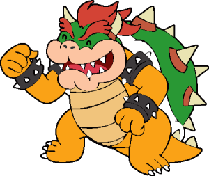 Bowser Happy Logo Vector