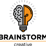 Brainstorm Creative Logo Vector