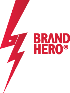 Brand Hero Logo Vector