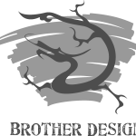 Brother Design Logo Vector