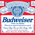 Budweiser Advertisement Logo Vector