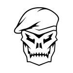 CALL OF DUTY BLACK OPS SKULL Logo Vector