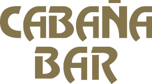 Cabaña Bar Logo Vector