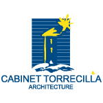 Cabinet Torrecilla Architecture Logo Vector