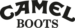 Camel Boots Logo Vector