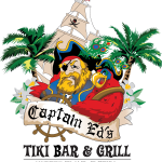 Captain EA’s Tiki Bar & Grill Logo Vector