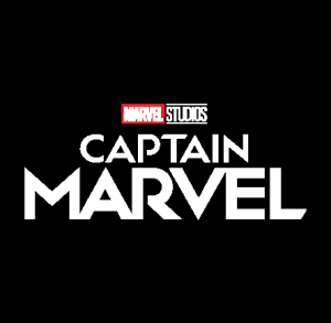Captain Marvel Comic Movie Logo Vector
