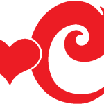 Caro Cuore Logo Vector