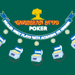 Carribean Stud Poker Logo Vector