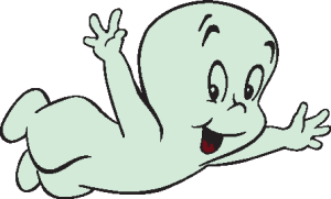 Casper The Friendly Ghost Logo Vector