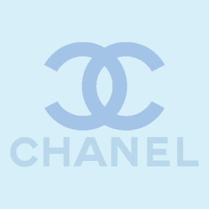 Chanel Aesthetic Blue Logo Vector