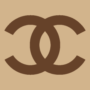 Chanel Aesthetic Brown Icon Vector