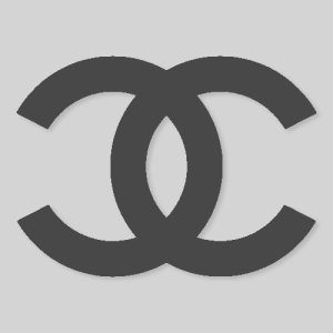 Chanel Aesthetic Grey Icon Vector