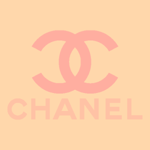 Chanel Aesthetic Peach Logo Vector
