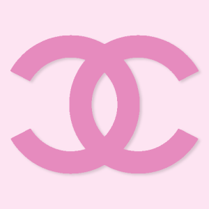 Chanel Aesthetic Pink Icon Vector