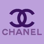 Chanel Aesthetic Purple Logo Vector